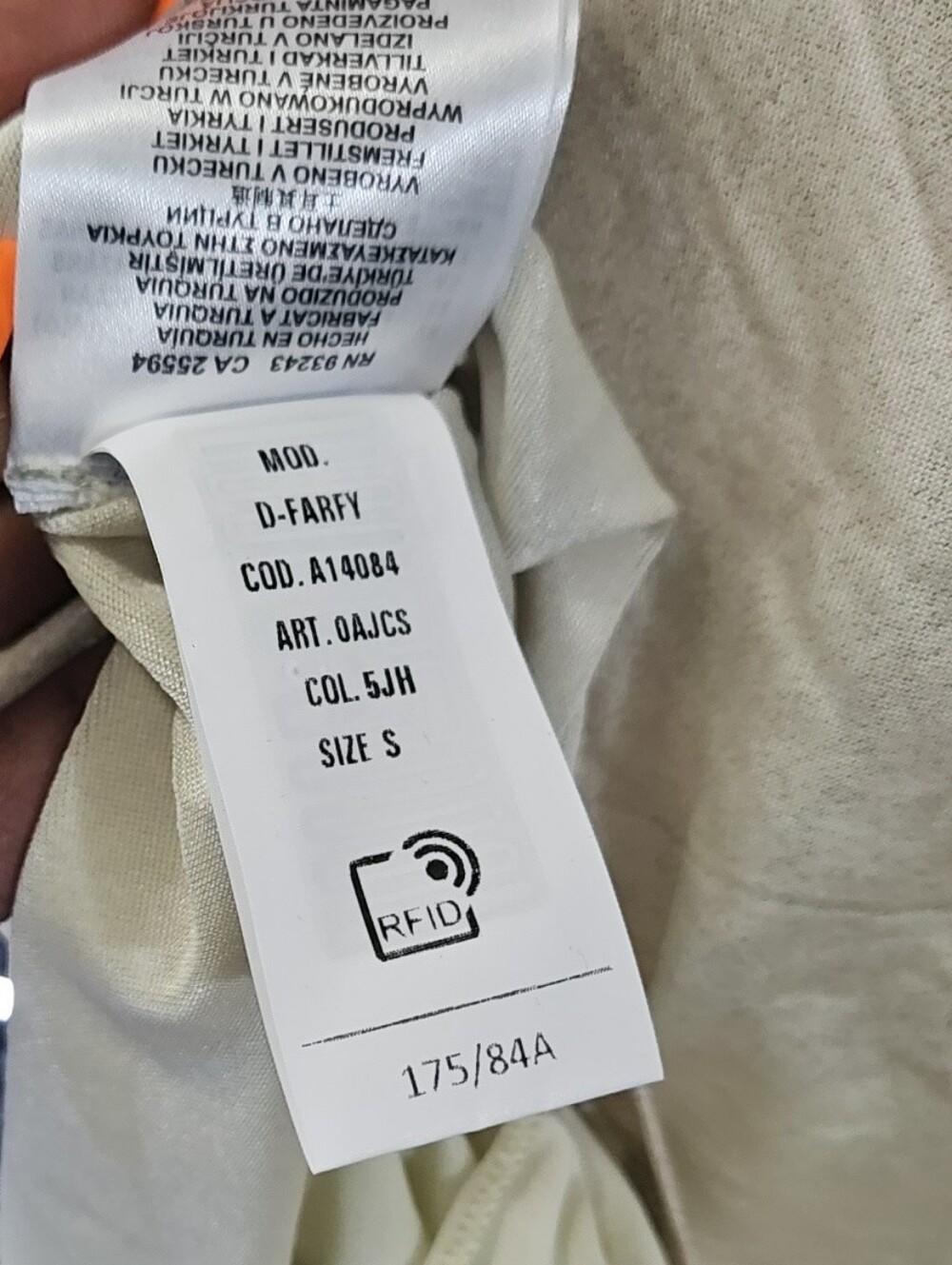 Diesel D Farfy Logo Cream Purple Iridescent Metallic Cutout V-Neck Mini Dress S - Picture 10 of 11